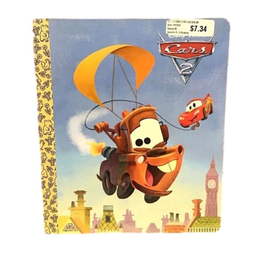 Disney Cars 2 Large Little Golden Boardbook